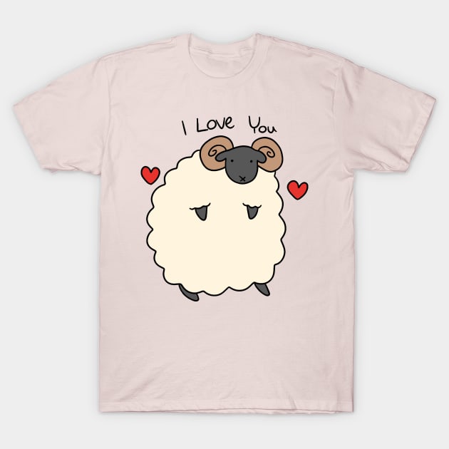 I Love You Ram T-Shirt by saradaboru